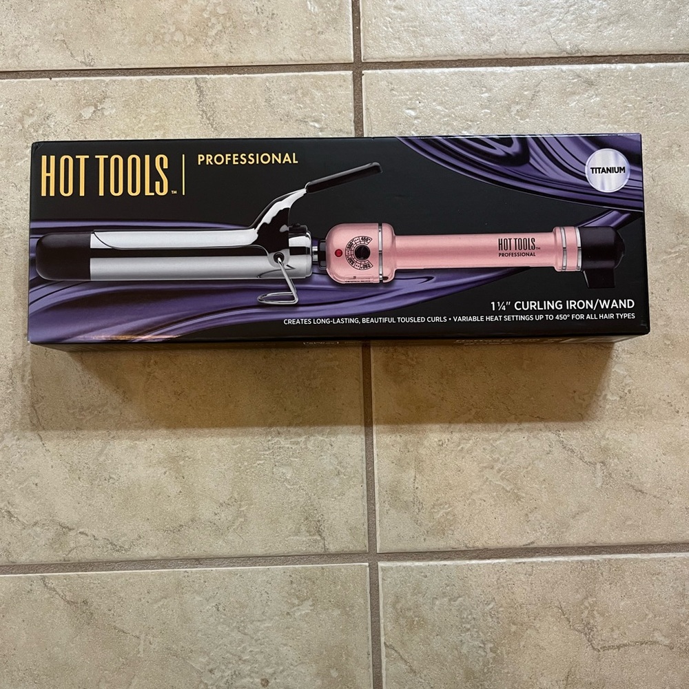 Hot Tools Pink Curling Iron